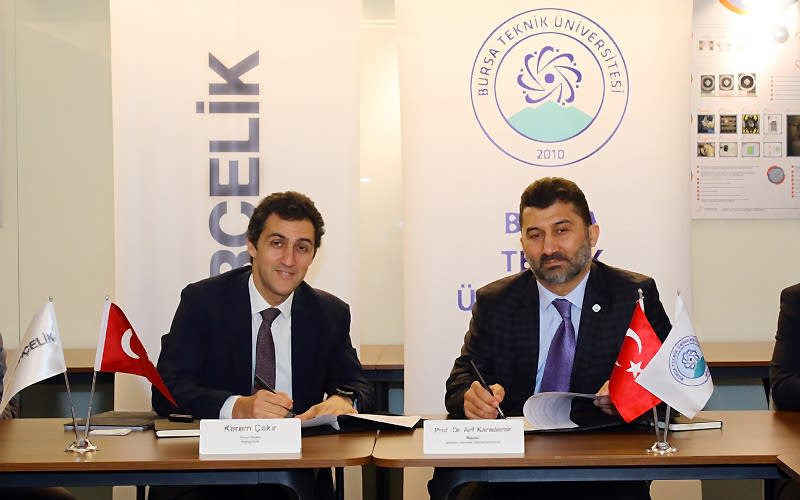 Borçelik ve Bakı Teknik Üniversitesi Arasında İş Birliği Protokolü İmzalandı